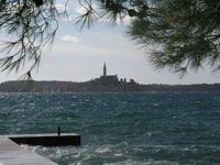 Blick auf Rovinj