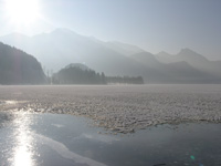 Kochelsee im Winter